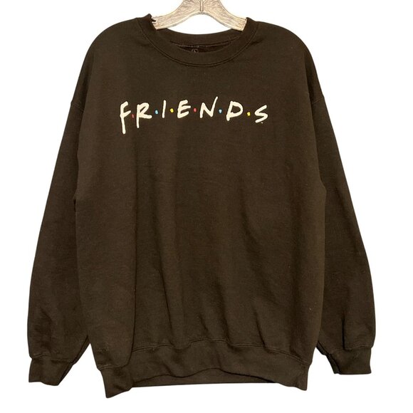 Friends TV Show Womens Sweatshirt Black L - Picture 1 of 5